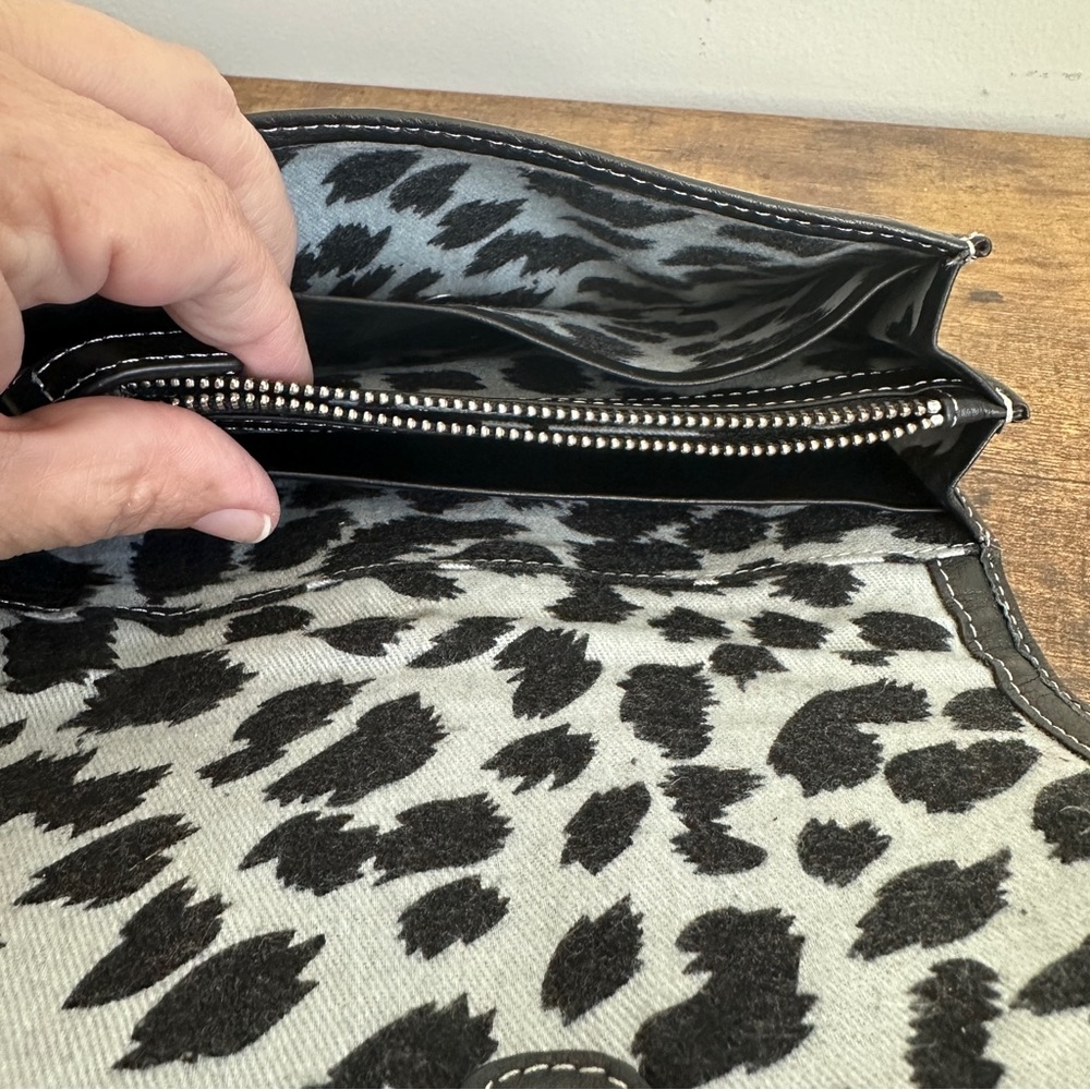 Betsey Johnson Black Studded Wallet - Picture 5 of 15